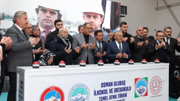 Osman Ulubaş İlkokulu ve Ortaokulu temeli atıldı