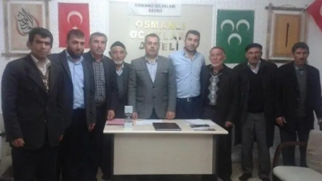 Osmanlı Ocakları Develi İlçe Teşkilatı Sindelhöyük Yönetimini Oluşturdu