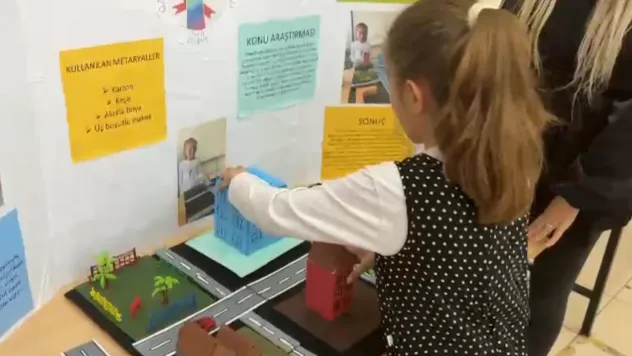 Özel Eğitim Uygulama Okulu'ndan Böcek Oteli Projes