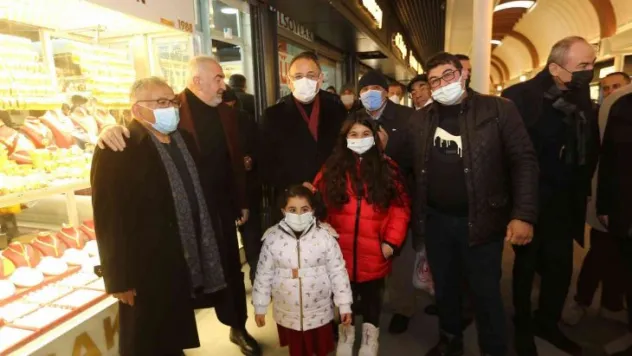 Özhaseki ve Büyükkılıç'tan esnaf ziyaretleri