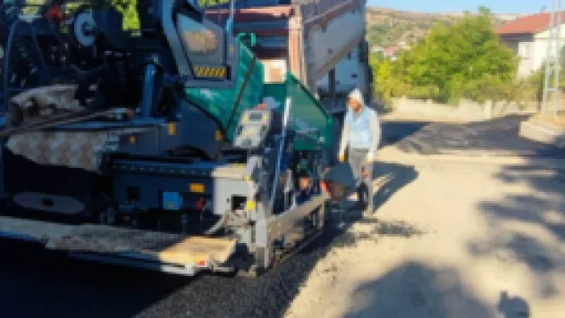 Özvatan İlçe Merkezine 19 Milyon TL'lik Sıcak Asfalt Serildi