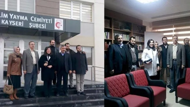 PELİN GÜNDEŞ  BAKIR ŞEHİT FURKAN DOĞAN ÖĞRENCİ YURDU'NU ZİYARET ETTİ