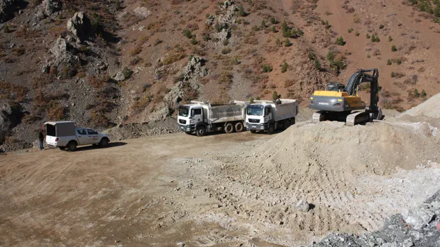 Pınarbaşı'nda maden ocağında göçük 2 işçi yaralandı