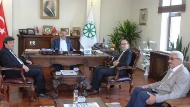 Pınarbaşı Kaymakamı Ve Belediye Başkanı Kayseri Şeker'i Ziyaret Etti 
