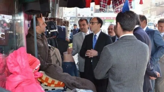 Pınarbaşı'da Esnafa 'doğalgaz' Ziyareti 