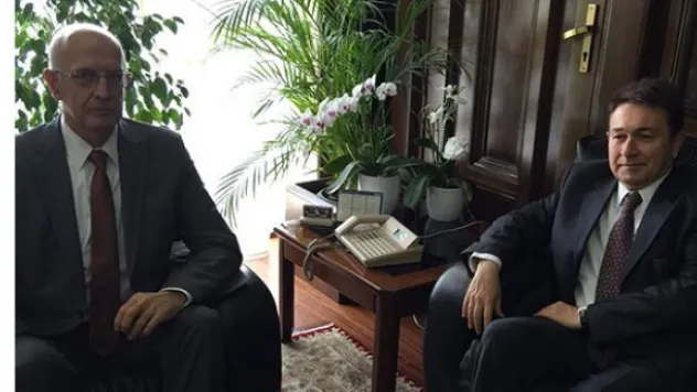 Rektör Sabuncuoğlu'ndan ODTÜ Rektörü Acar'a ziyaret