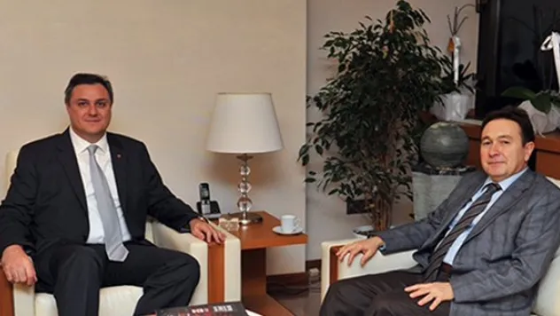 Rektör Sabuncuoğlu'ndan TÜBİTAK'a ziyaret