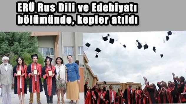 Rus Dili ve Edebiyatı mezuniyet töreni
