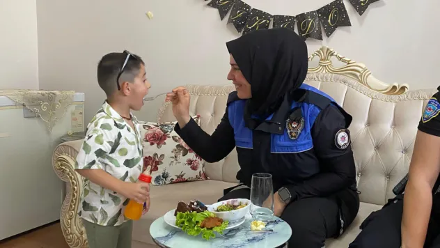 Rüzgar'ın hayali doğum gününde gerçek oldu