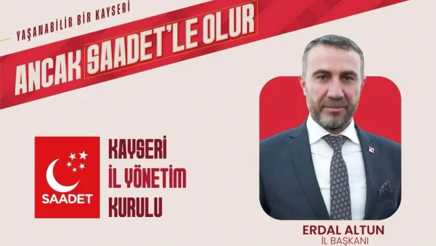 Saadet Partisi'nde görev dağılımı belli oldu