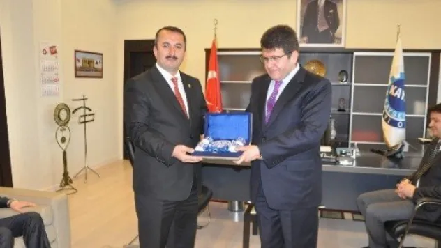 Saadet Partisinden Kayseri Sanayi Odasına Ziyaret 