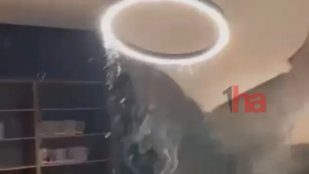 Sağnak yağış, hayatı olumsuz etkiledi