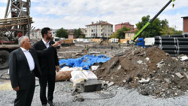 Sahabiye Kentsel Dönüşüm'e Yerinde İnceleme
