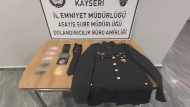 Sahte jandarma personeli yakalandı