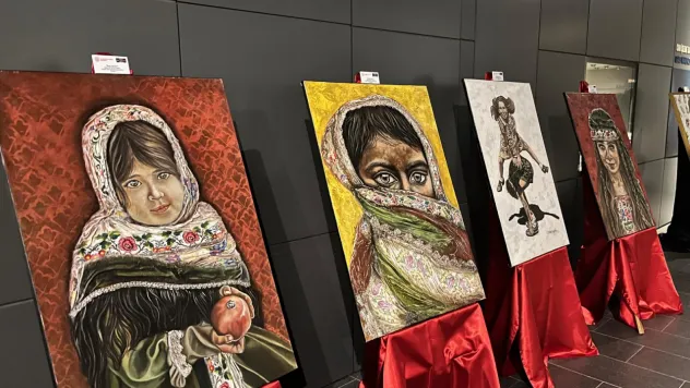 Sanatçı Bazoğlu, 'Sıkıntının içerisindeki çocuklar, dünyaya yeni bir umut olsunlar istedim'