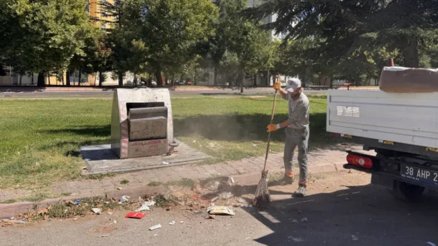Sanayi Siteleri ve Çevresinde Temizlik Çalışması