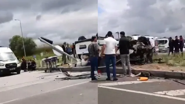 Sarıoğlan Çiftlik Mevkiinde kaza: 7 yaralı