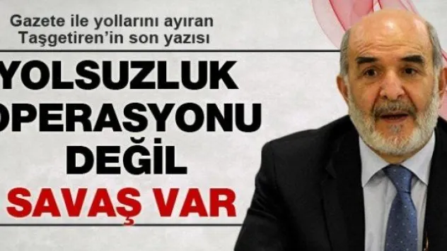 Savaş var!