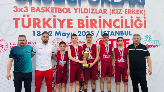 Şehit Cennet Yiğit Ortaokulu Türkiye 2'ncisi oldu