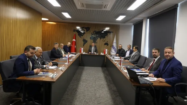 Serbest Bölge'de yeni yönetimin ilk toplantısını gerçekleştirildi