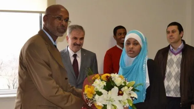 Somalili Bakan Kayseri'de