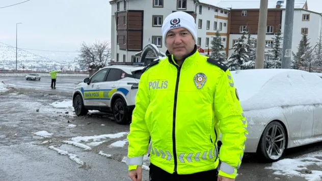 Sömestr yoğunluğunda Erciyes yolunda kış lastiği uygulaması