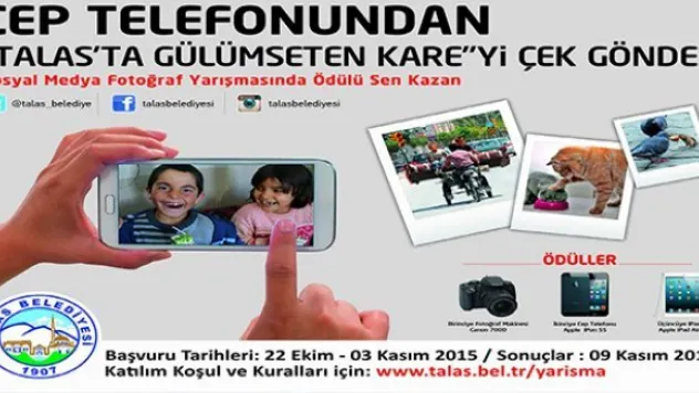 Sosyal medya fotoğraf yarışması