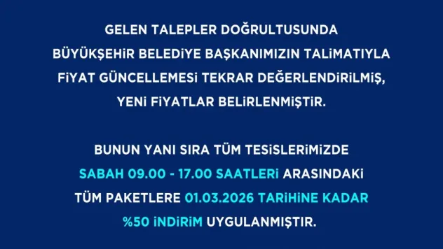 Spor A.Ş. zammına tepkiler sonuç verdi: 2 Ay için yüzde 50 İndirim