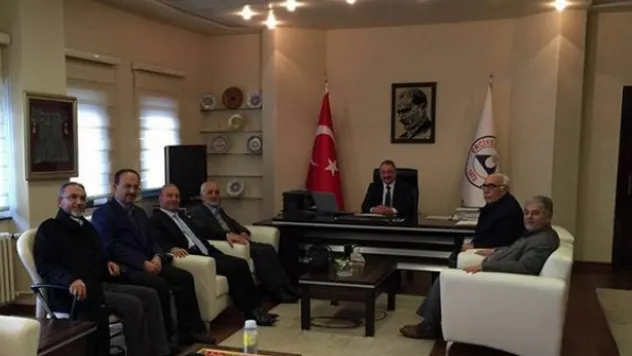 STK'lardan ERÜ Rektörüne ve Talas Müftüsüne ziyaret