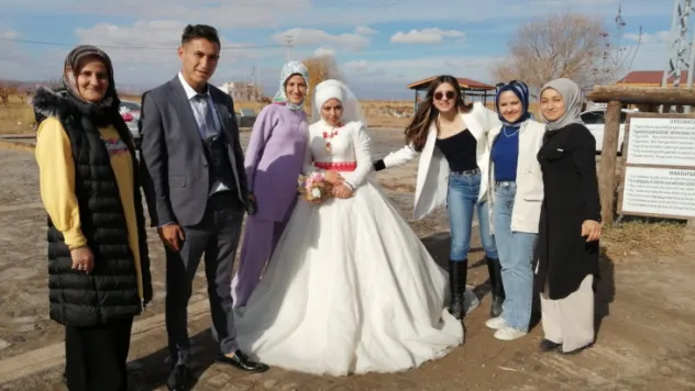 Sultan Sazlığı, yeni evlenen çiftler için de doğal stüdyo oluyor