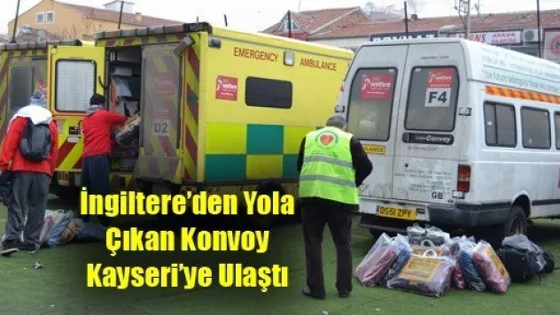 Suriyeye Tıbbi Yardım Götürüyor