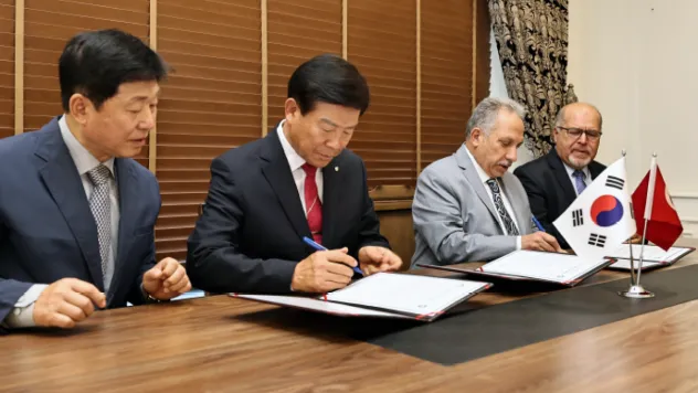 Talas'a bir kardeş de Güney Kore'den