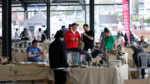 Talas Antika Pazarı Nostaljiye Yolculuk Yaşattı