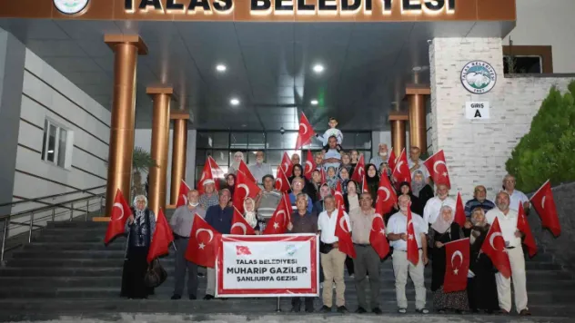 Gaziler Urfa yolunda