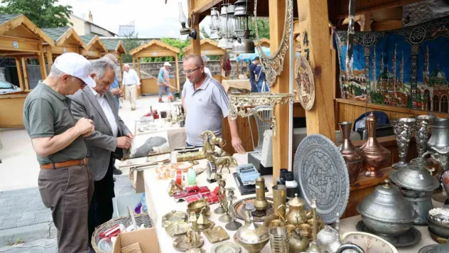 Talas'ta Antika Fuarı heyecanı