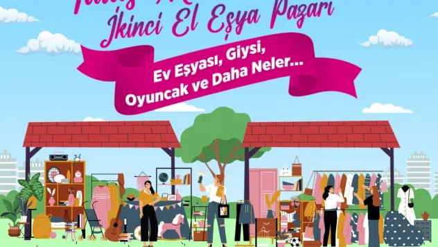 Talas'ta İkinci El Eşya Pazarı Başlıyor