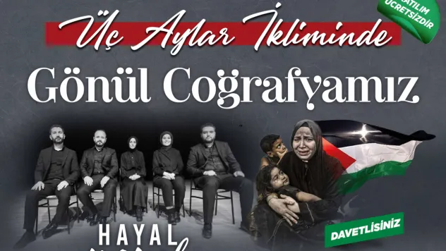 Talas'ta Maneviyat Dolu Gece: 'Üç Aylar İkliminde Gönül Coğrafyamız'