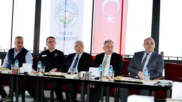 Talas'ta merkez muhtarlarla istişare