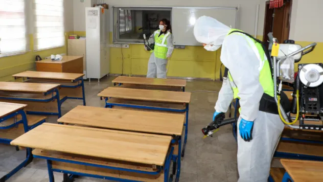 Talas'ta Okullar Hijyenik Ortamda Eğitime Başladı