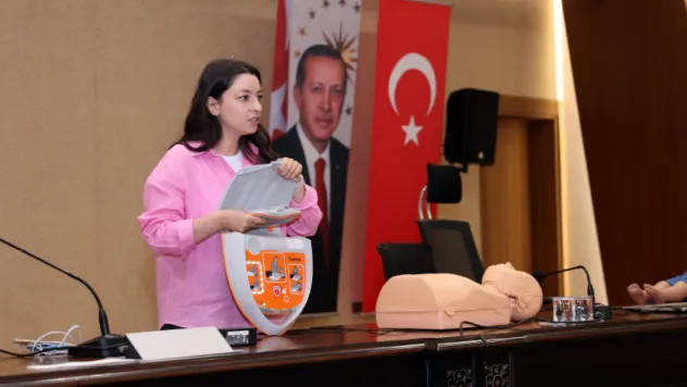 Talas'ta Personele İlk Yardım Eğitimi