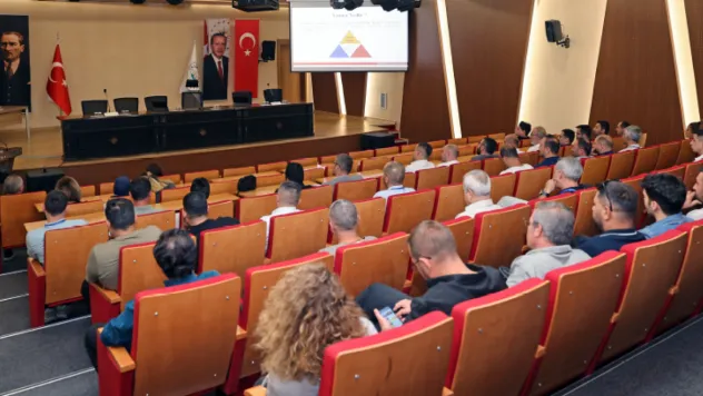 Talas'ta yangına karşı önlem çalışması