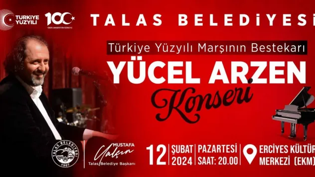 Talas'ta Yücel Arzen Heyecanı