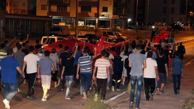 Talas'ta teröre lanet yağdı