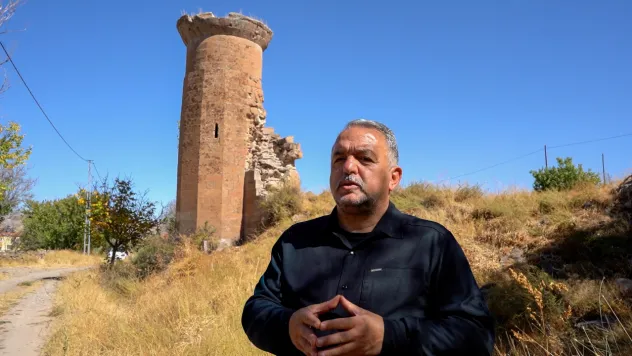 Tarihçi Cingil, sadece minaresi ayakta kalan camiyi anlattı
