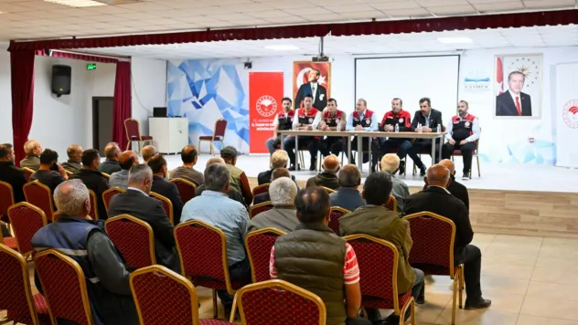 Tarım ve Orman Müdürlüğü'nden 16 ilçeye bilgilendirme yapıldı