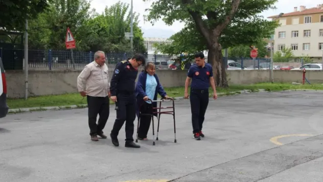 Kendilerini kurtaran ekipleri ziyaret ettiler