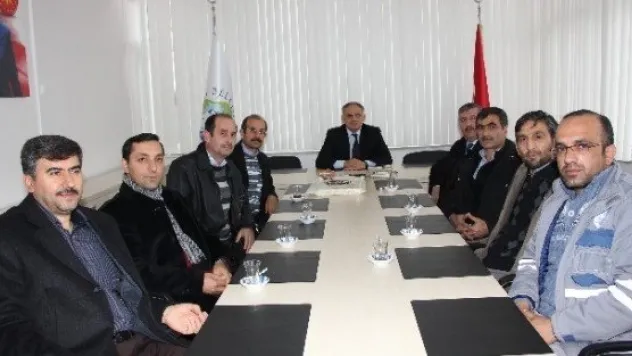 Toki Sakinlerinden Yahyalı Belediye Başkanı Öztürk'e Teşekkür Ziyareti 