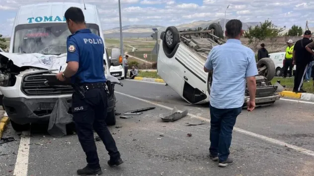 Tomarza'da kaza: 1 yaralı