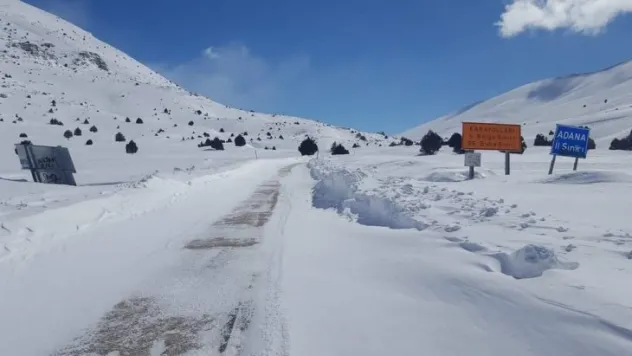 Tomarza - Tufanbeyli yolu ulaşıma açıldı