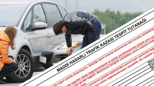 Trafik kazalarında kaza tespit tutanağı zorunluluğu: Sürücülerin dikkat etmesi gerekenler